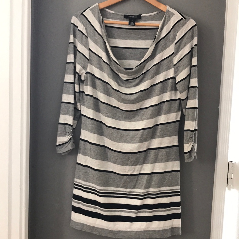 White House Black Market Striped Top